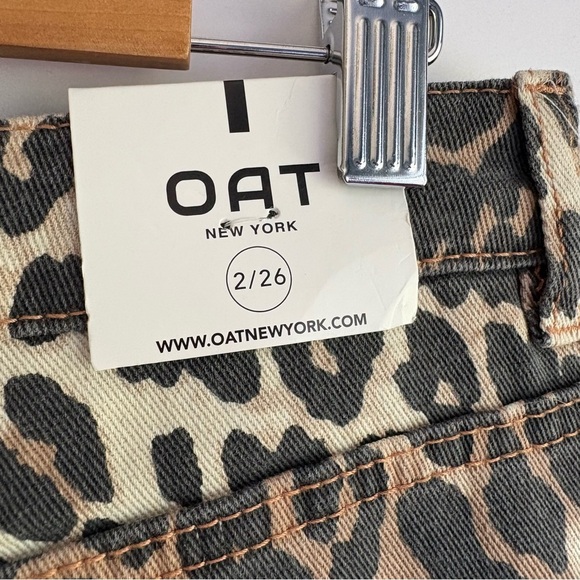Oat New York Animal Print Mid rise slim fit - Picture 9 of 13